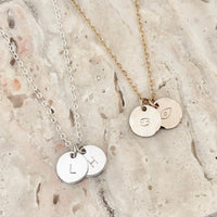 Jess Mini Disc Necklace