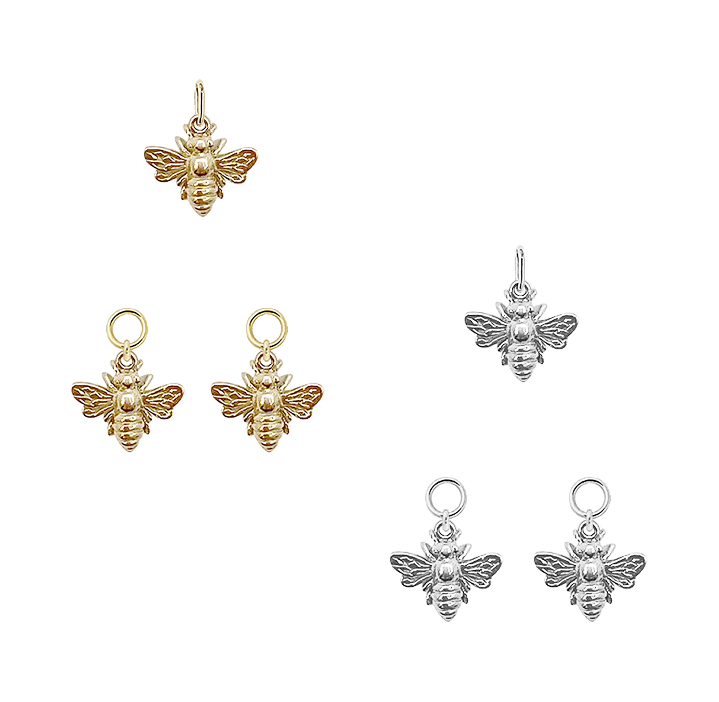 Gold bumble 2025 bee charm