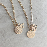 Love & Luck Initial Necklace