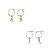 Kitt Birthstone Hoop