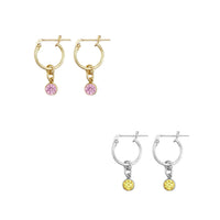 Kitt Birthstone Hoop