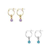 Kitt Birthstone Hoop