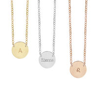 Lulu Disc Necklace