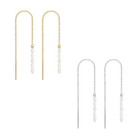 Macy Pearl Thread Earring