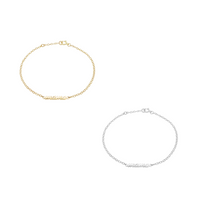 Script Word Bracelet