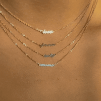 Script Word Necklace