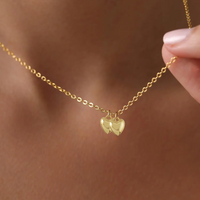 Mini Puffy Heart Necklace