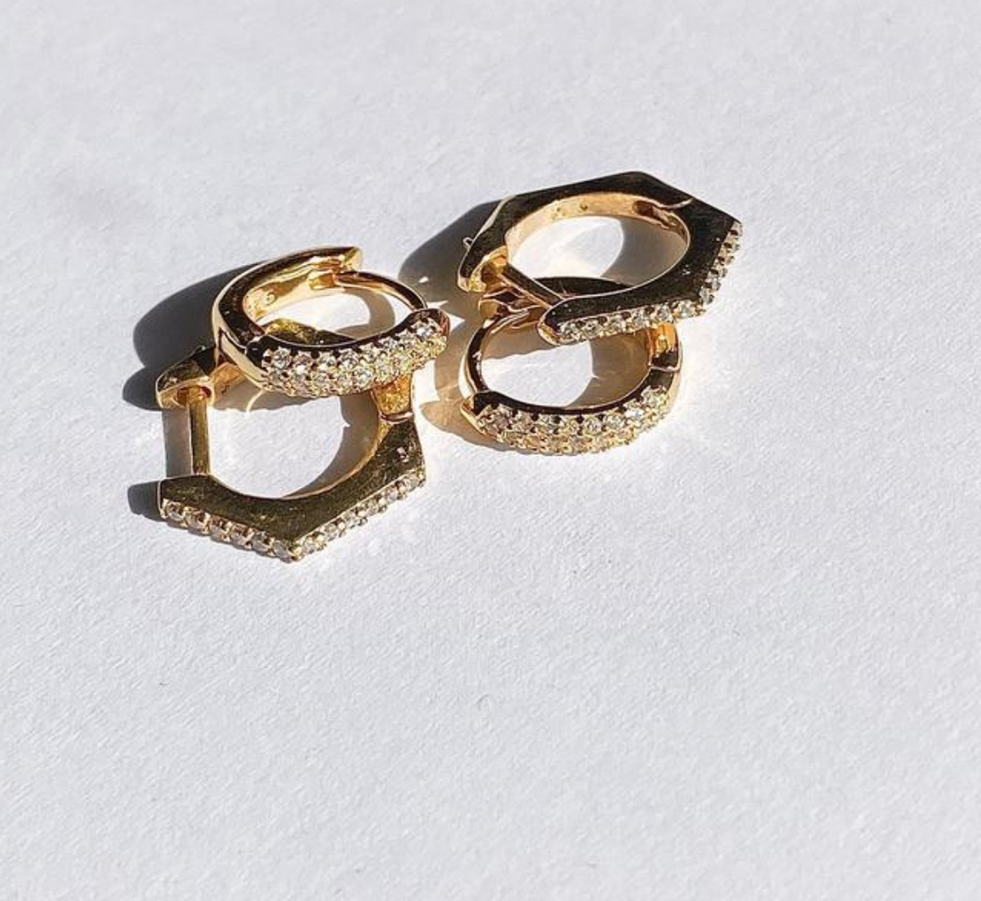 Dillon Bree Pavé Crystal Hoop