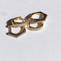 Dillon Bree Pavé Crystal Hoop