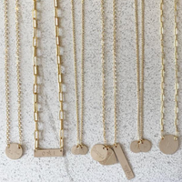 Lulu Disc Necklace