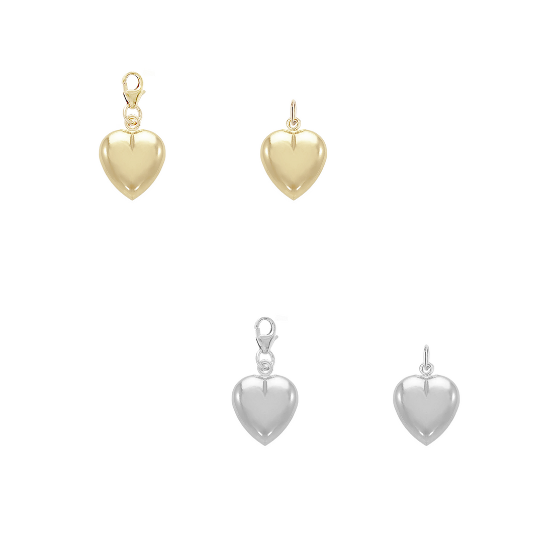 Anni Large Heart Charm