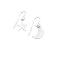 Asher Mini Moon and Star Earrings