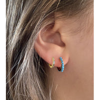 Dillon Bec Crystal Hoop