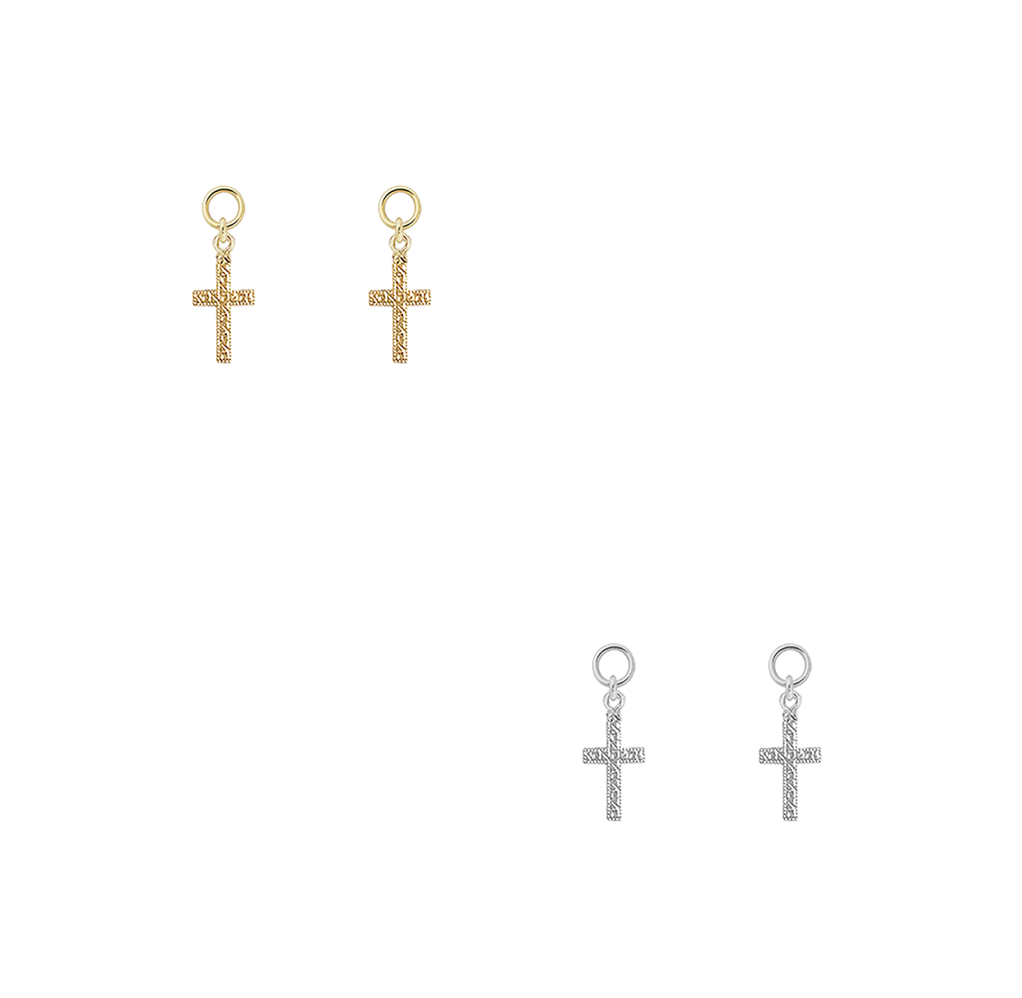 Earrings Sales Forever 21 Cross Earrings Georgia Cross Hoop Charm