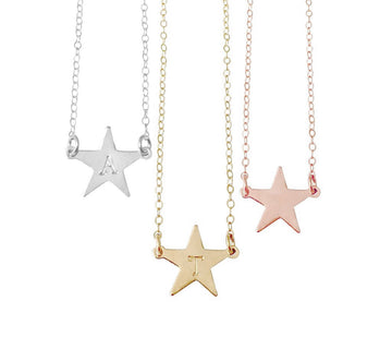 Erica Large Star Necklace