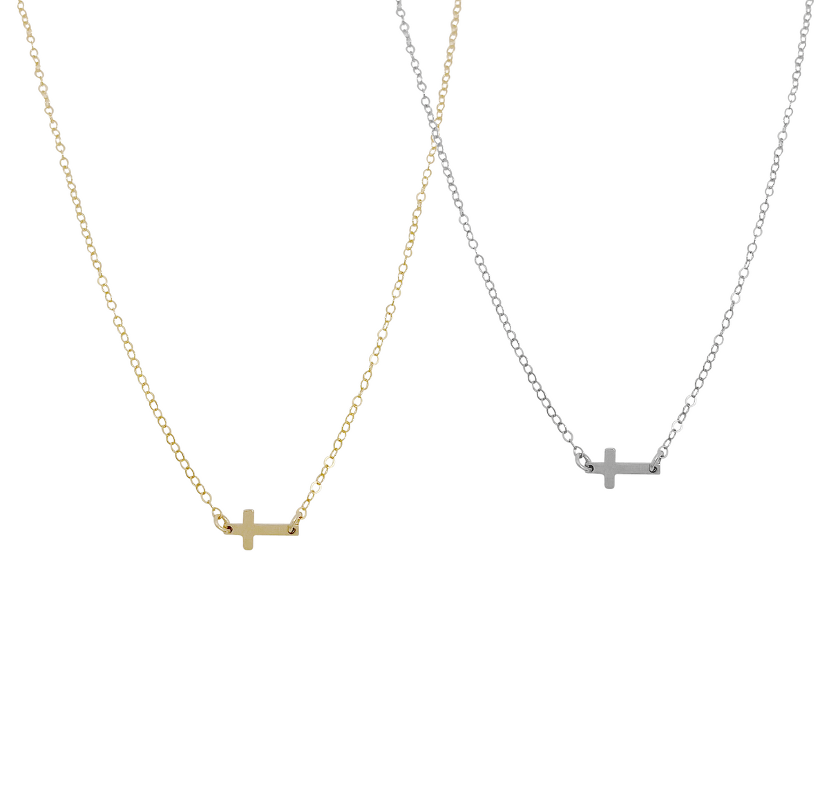 Sideways cross 2025 necklace australia