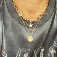 Erica Large Star Necklace