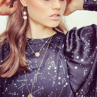 Willow - Double Disc Necklace