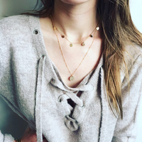 Aria Classic Disc Necklace