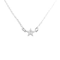 Stella Mini Star Initial Necklace