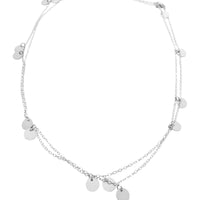 Neva Long Mini Disc Necklace