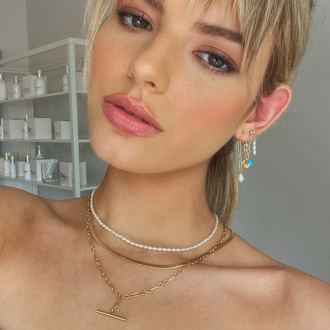 Annabelle Fob Necklace