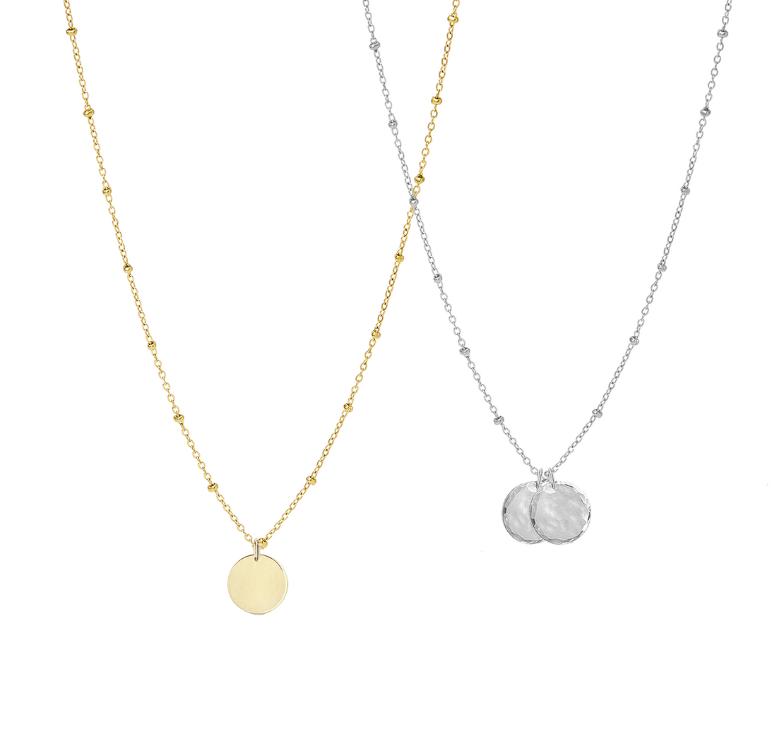 Aria Classic Disc Necklace