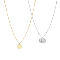 Aria Classic Disc Necklace