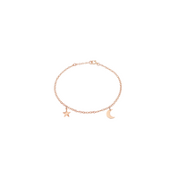 Asher Star and Moon Bracelet