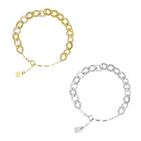 Billie Chain Bracelet - Gold, Silver >>