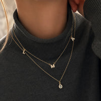 Mara Initial Necklace