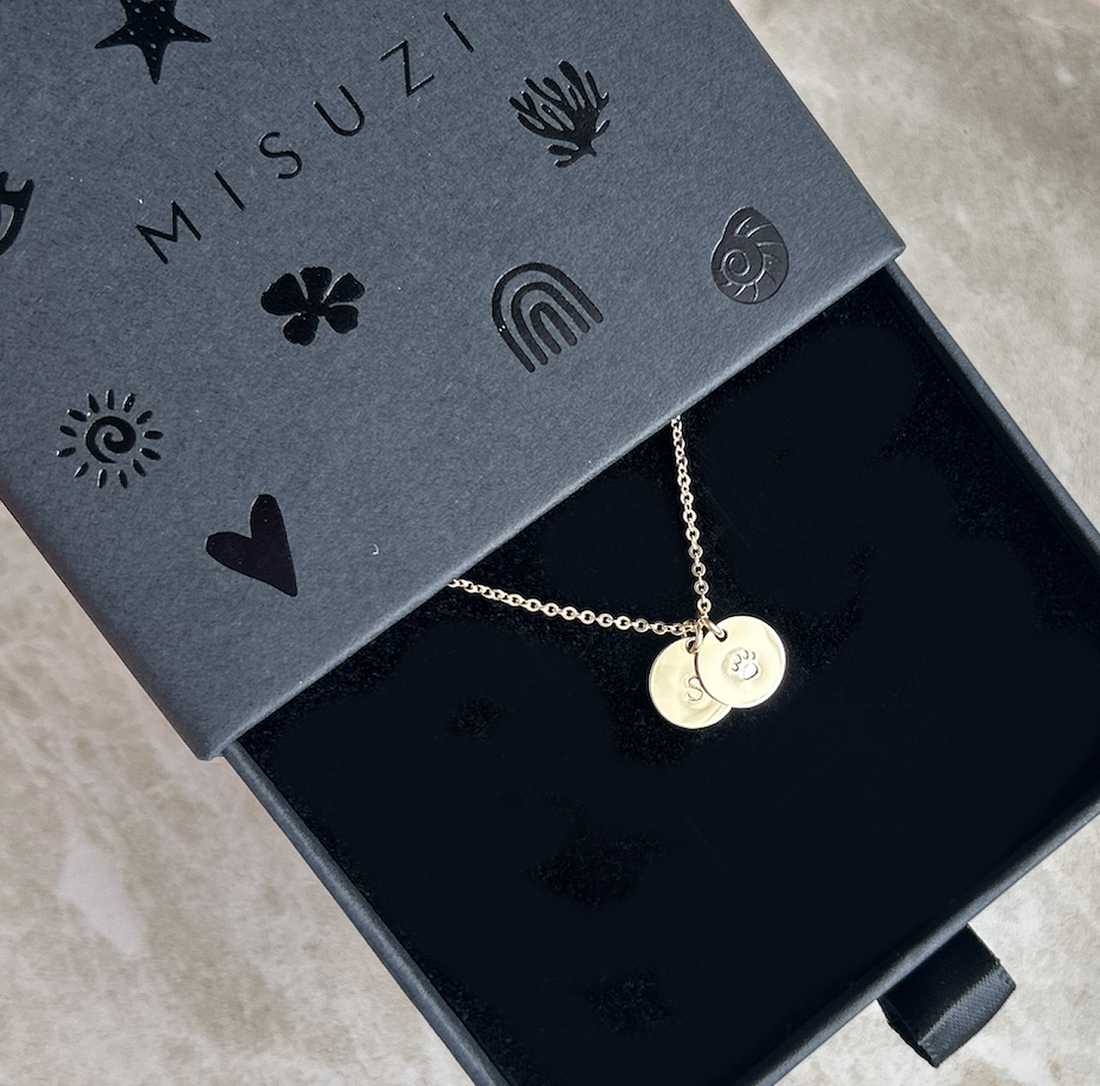 Lena Disc Necklace - Gold, Silver, Rose Gold >>