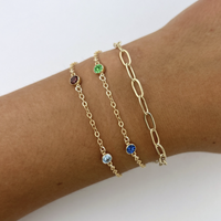 Luna Birthstone Bracelet