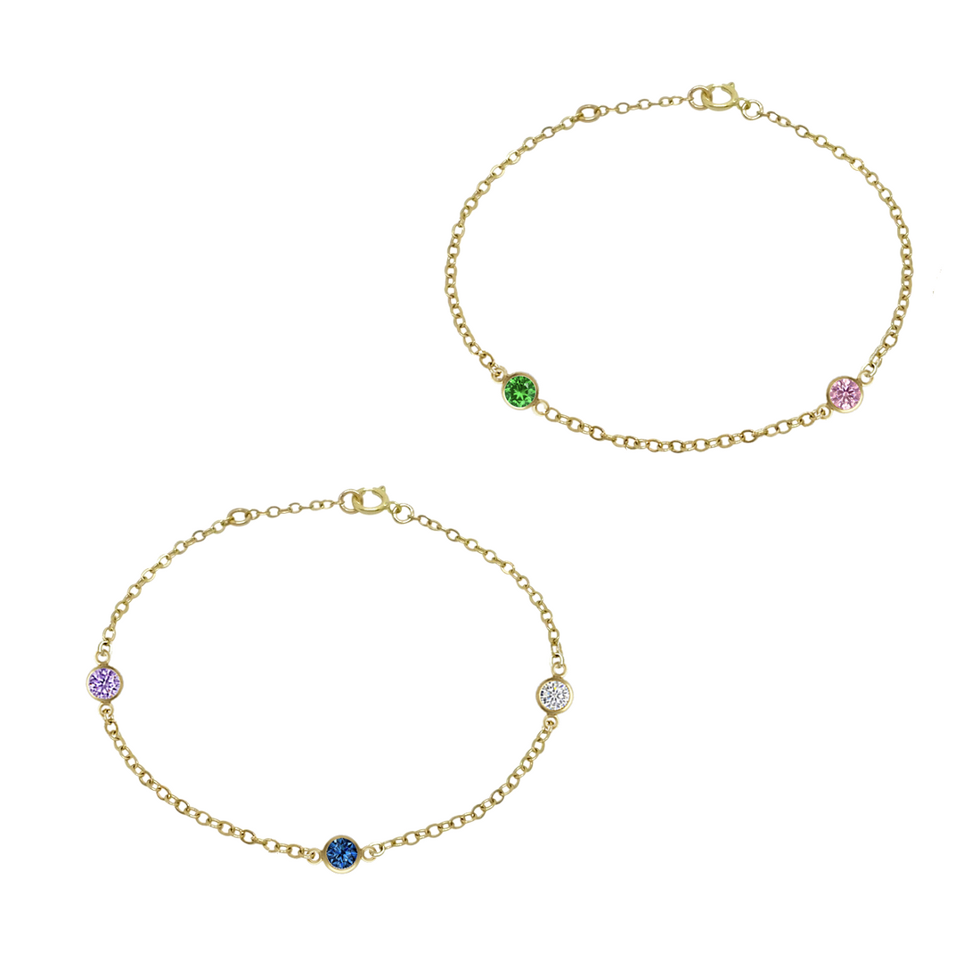Luna Birthstone Bracelet