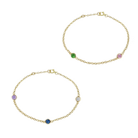 Luna Birthstone Bracelet