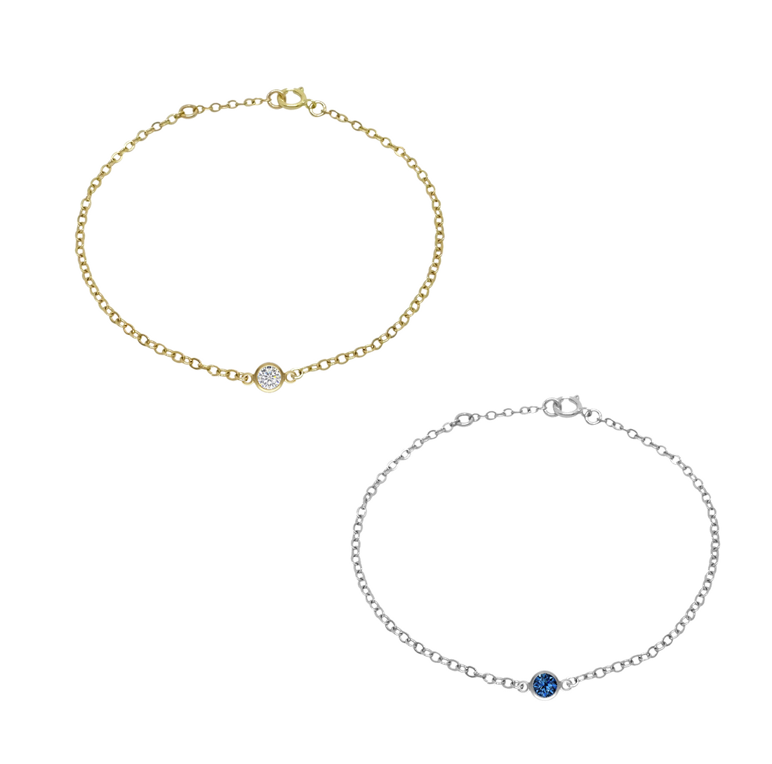 Luna Birthstone Bracelet