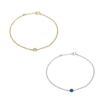 Luna Birthstone Bracelet