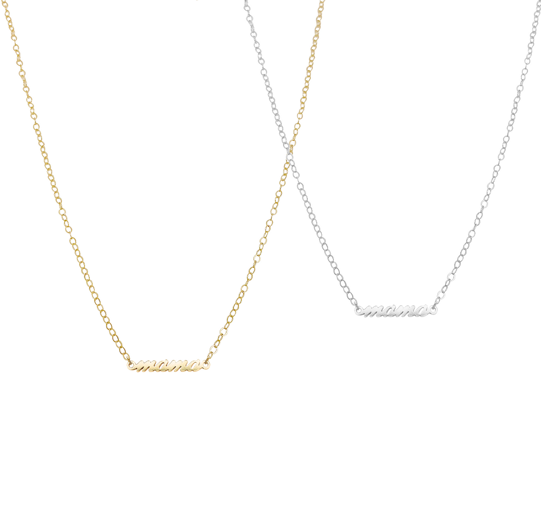 Script Word Necklace