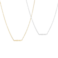 Script Word Necklace