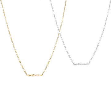 Script Word Necklace