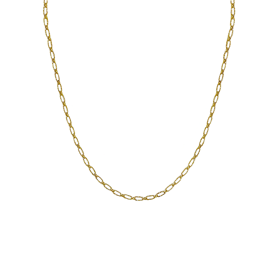 Maple Chain Necklace -  Gold, Silver >>