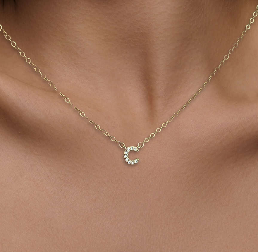 Mara Initial Necklace