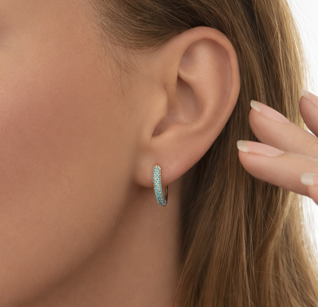 Dillon Nina Pave Hoop