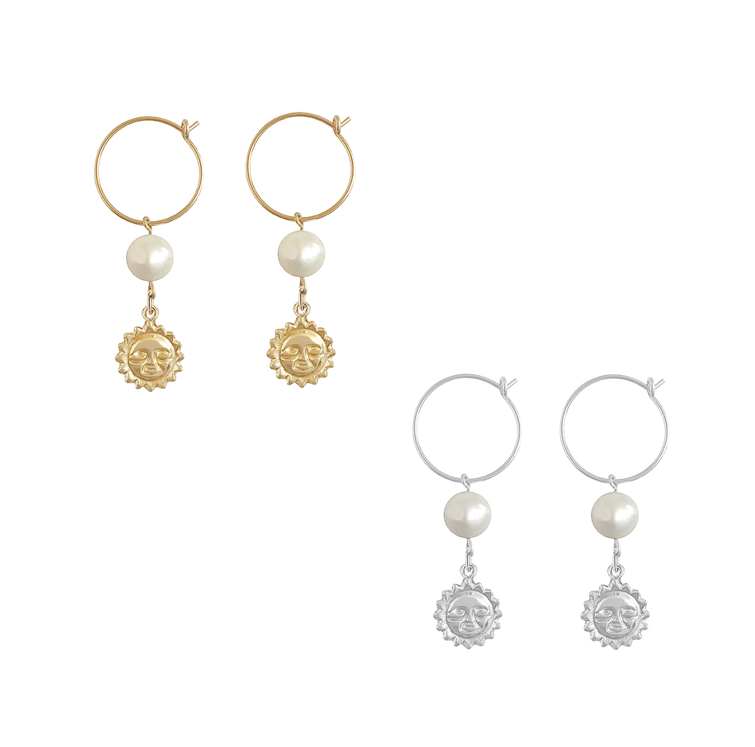 Sol Pearl Earrings