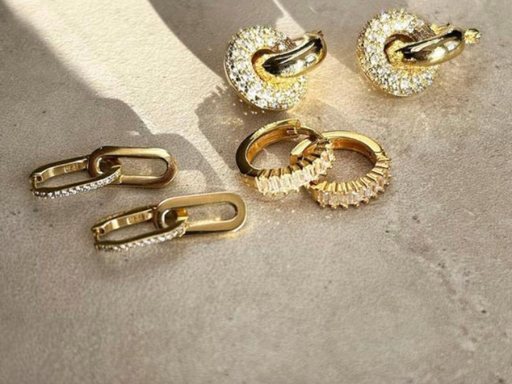 Misuzi Custom Personalised Jewellery Gold Filled earrings dillon