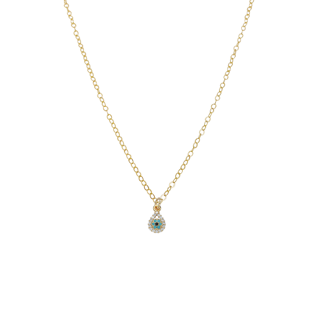 Turquoise Eye Necklace