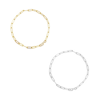Zara Chain Bracelet - Gold, Silver >>