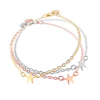 Stella - Mini Star Bracelet - Gold, Silver, Rose Gold >>