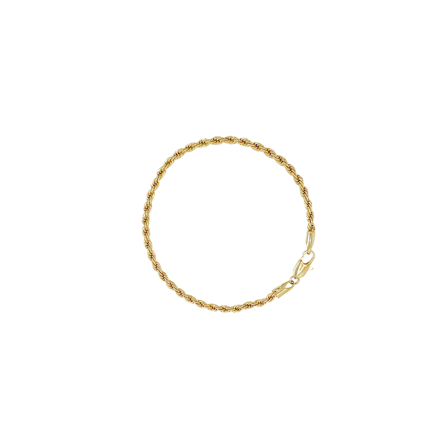 Blaire Rope Bracelet - Gold  >>
