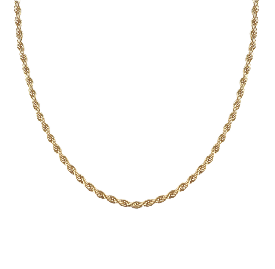 Blaire Rope Chain - Gold, Silver >>